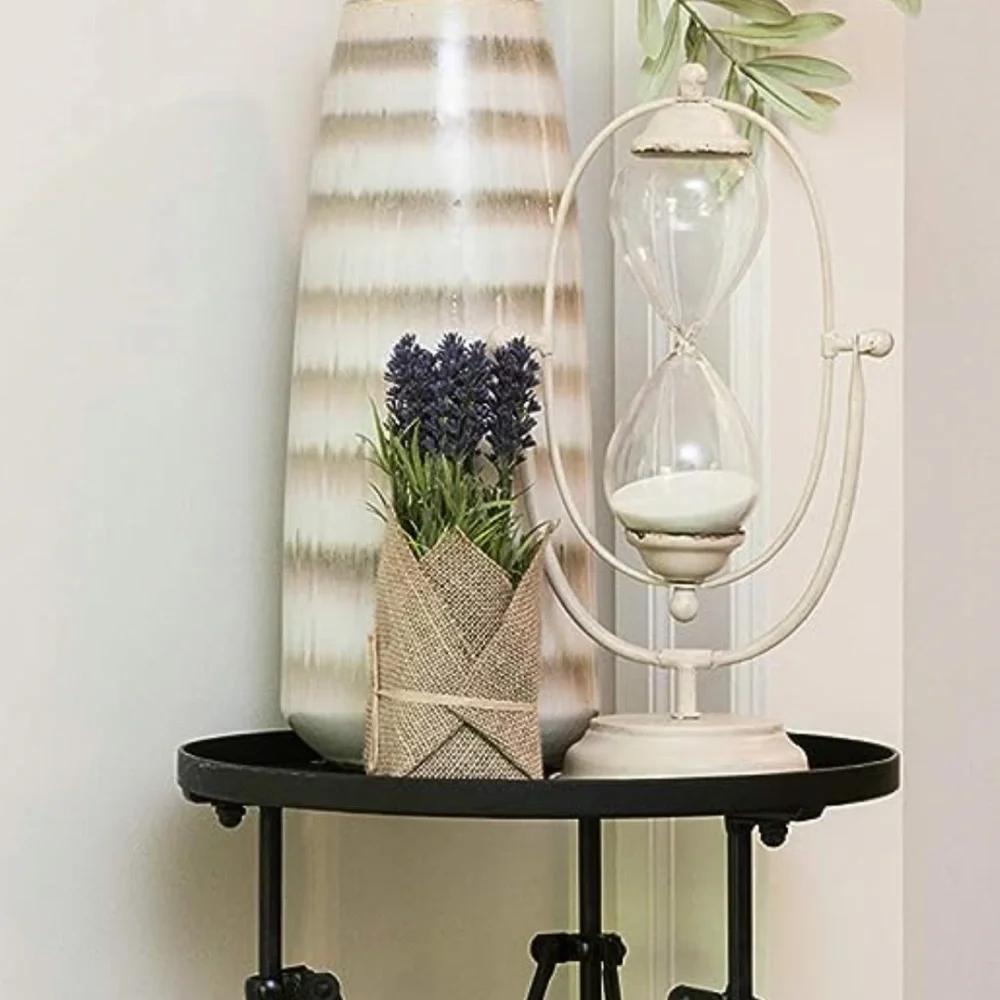 🪴Burlap Wrapped Faux Lavender Plant🪴